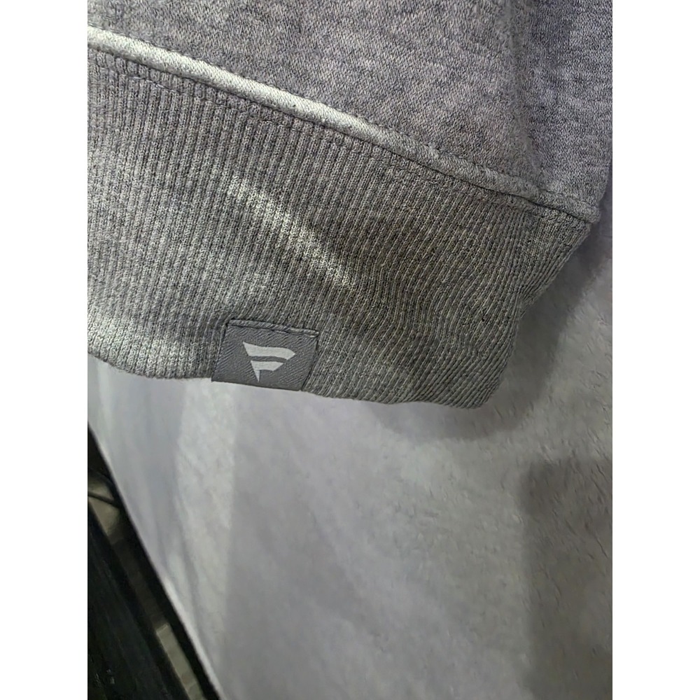New Men Fanatics Los Angeles Rams Gray Powerful Throw Legacy Crew Sweatshirt S - Picture 8 of 9